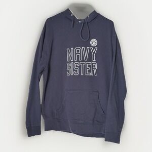 Navy‎ Sister Sweatshirt XL Blue Crewneck United States Navy Military Pullover
